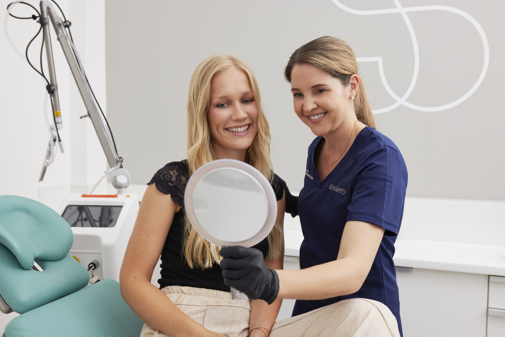 Ein junges und frisches Erscheinungsbild dank einer Botox®-Gesichtsbehandlung bei SENSAMED in Heidelberg.